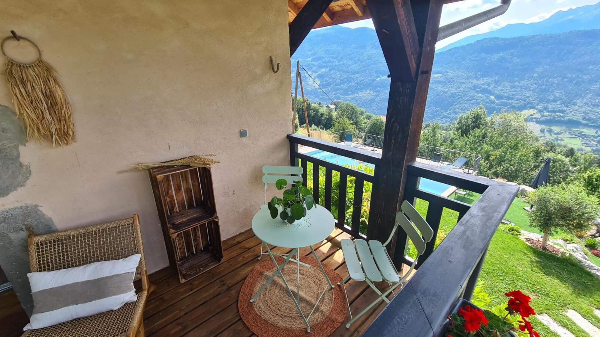 Le Refuge Du Montagnard Bed & Breakfast Marthod Eksteriør bilde